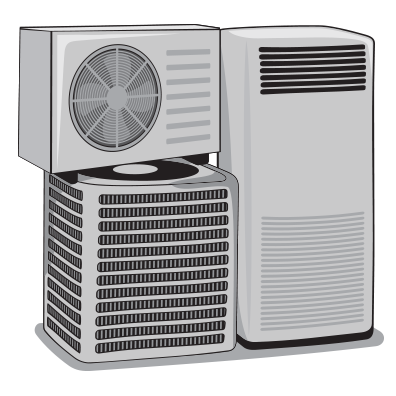 Image of various Ac units M&J HVAC NOLA provides installation and repair services for. 